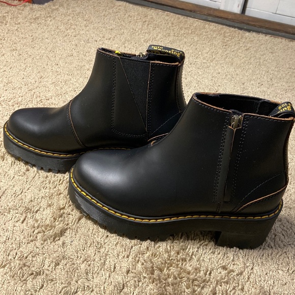 Dr. Martens Rometty II Chelsea black smooth leather Size 6 - Picture 3 of 10